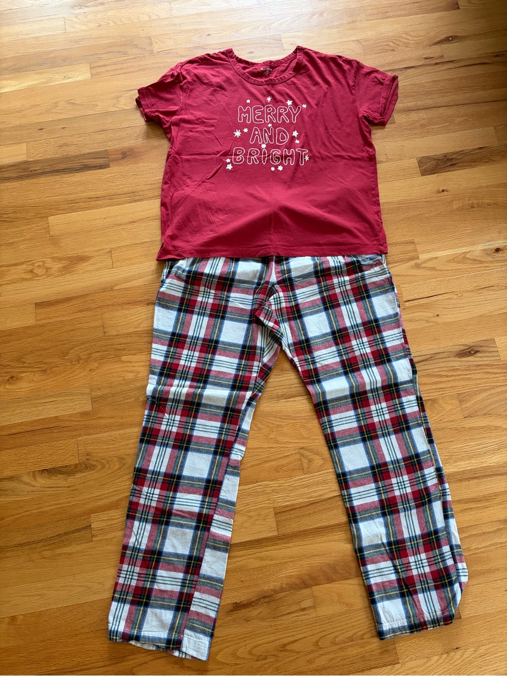 Old Navy Merry and Bright Pajamas
